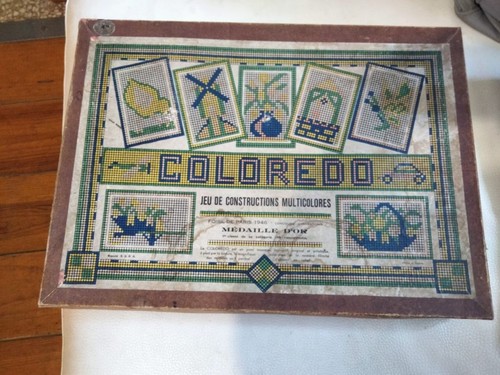 Jeu ancien coloredo - coloredo, grand