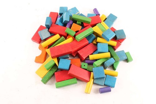 Vintage multi color shape - vintage,