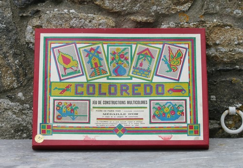 Vintage jeu coloredo - vintage,