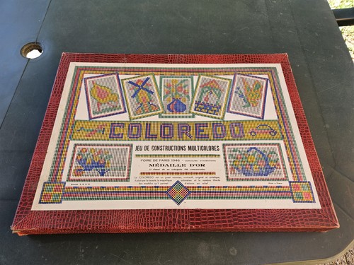 Jeu ancien coloredo - jeu,