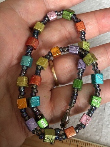 Hand crafted multi color - crafted, 14”